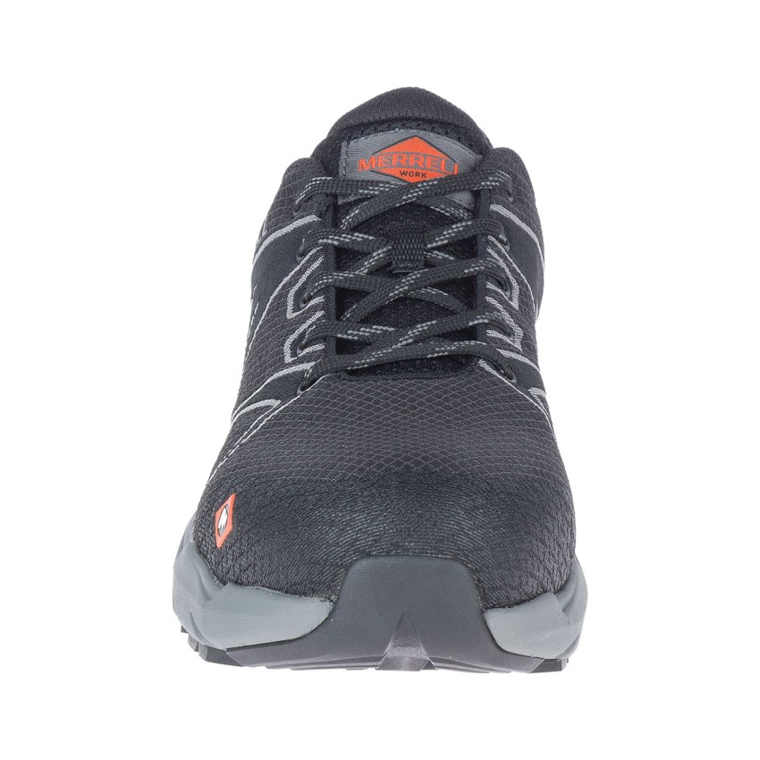 Chaussure de Securite Merrell Fullbench 55 Alloy Toe Noir Homme | B.E.WRMX